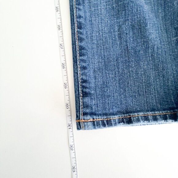 Lucky Brand Women's Jeans Swirl Sweet'N Straight Dragon Alley Blue Size 0 / 25 - Picture 6 of 12